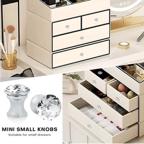 Crystal Glass Cabinet Knobs - Picture 5 of 7